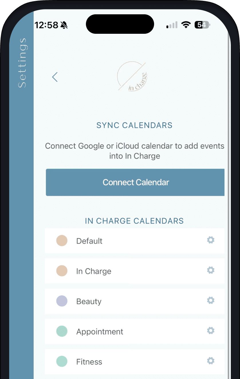 Connect Google/Apple calendar